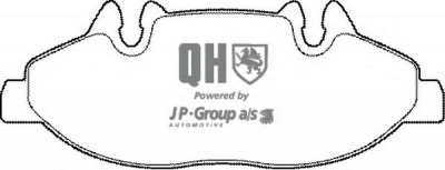 JP GROUP 1363603019 -  Комплект тормозных колодок, дисковый тормоз